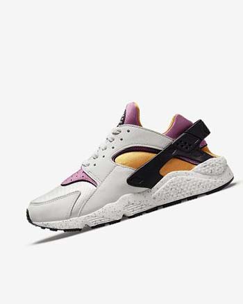 Nike Air Huarache Beige Claro Dorados Negros Rosas | MX 2673